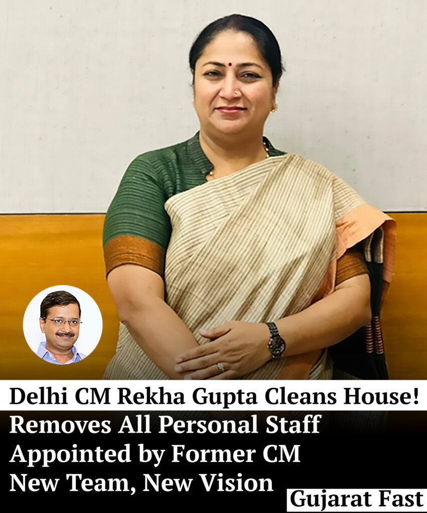 Delhi CM Rekha Gupta